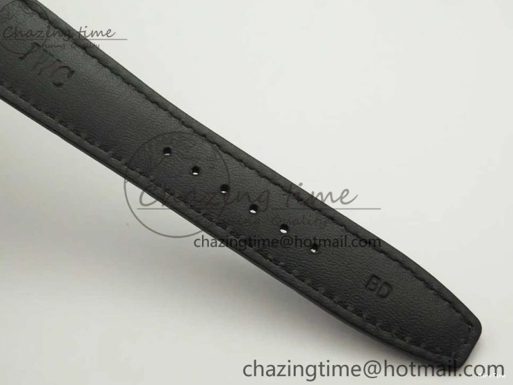 MIROTIME 0106 Portuguese Tourbillon IW5046 SS ZF Best Edition Gray Dial on Black Leather Strap SunProtective 7147